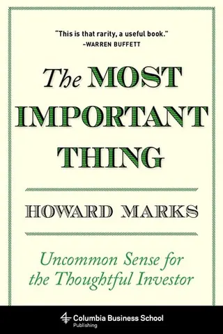 Cover of The Most Important Thing