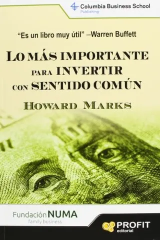 Portada de Lo más importante para invertir con sentido común